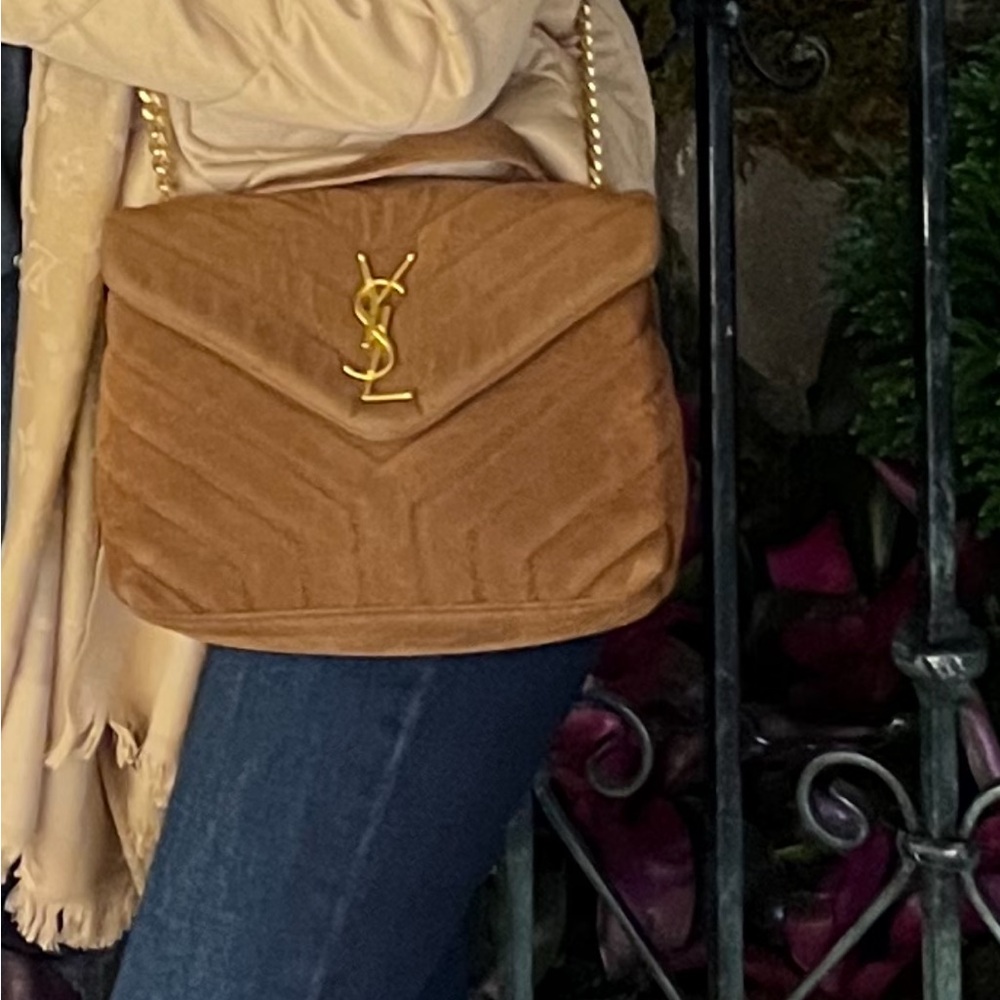 Brown Suede YSL